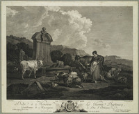 TvB G 5236
<br/>
Middag (de vier dagdelen)
<br/>
<em>Dequevauviller, François (1745-1807)</em>